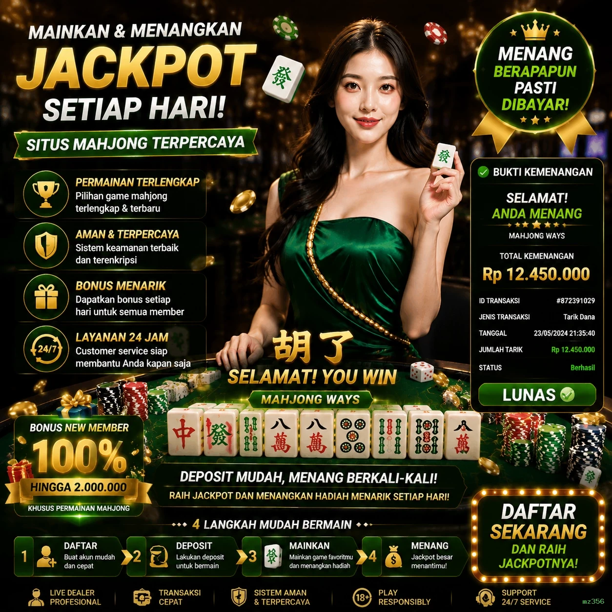 mz356 Memperkenalkan Permainan Slot yang Menarik
